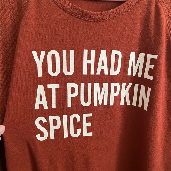 You Had Me At Pumpkin Spice Long Sleeve - Picture 3 of 7